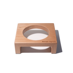 Aevan Epoch Wood Pet Bowl Stands
