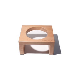 Aevan Epoch Wood Pet Bowl Stands