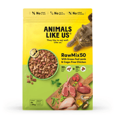 Animals Like Us Cat Raw Mix 50 Lamb with Chicken Freeze Dried Cat Food