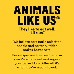 Animals Like Us Meal or Mixer Grass-Fed Lamb & Lamb Tripe Freeze Dried Dog Food