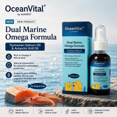 AUINPET OceanVital Dual Marine Omega Formula For Dogs & Cats 193ml