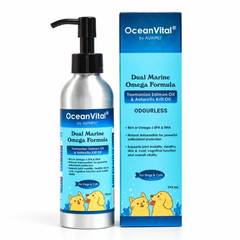 AUINPET OceanVital Dual Marine Omega Formula For Dogs & Cats 193ml