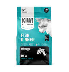 KIWI KITCHENS RAW Freeze Dried Fish Dinner Cat Food