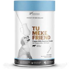 TU MEKE FRIEND Puppy A3 Organic Milk Replacament Powder 45x 5.5g Serves