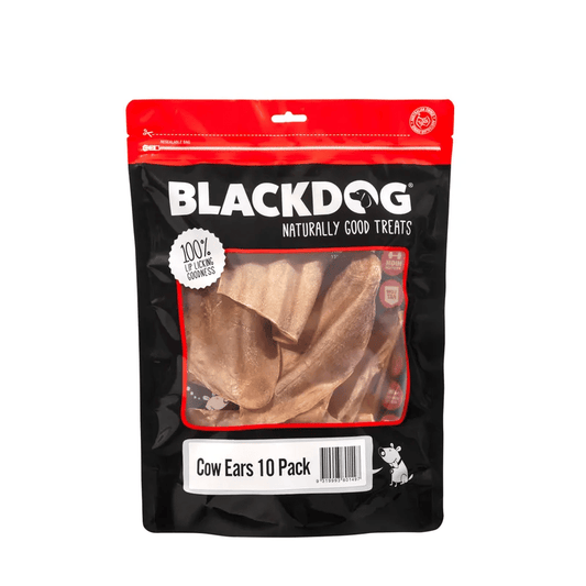 Blackdog Cow Ears Dog Treats 10 Pack