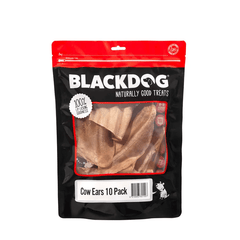 Blackdog Cow Ears Dog Treats 10 Pack