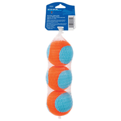 Chuckit Amphibious Ball Medium 6cm Dog Toy 3pk