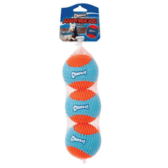 Chuckit Amphibious Ball Medium 6cm Dog Toy 3pk