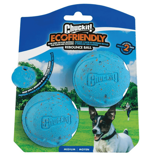 Chuckit Rebounce Ball Medium 6cm Dog Toy 2pk
