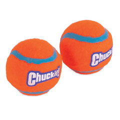 Chuckit Tennis Ball Small 5cm Dog Toy 2pk