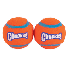 Chuckit Tennis Ball Small 5cm Dog Toy 2pk