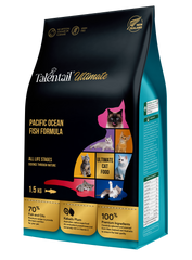 Talentail Ultimate Pacific Ocean Fish Cat Food For All Life Stages 1.5Kg