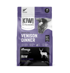 KIWI KITCHENS RAW Freeze Dried Venison Dinner Cat Food