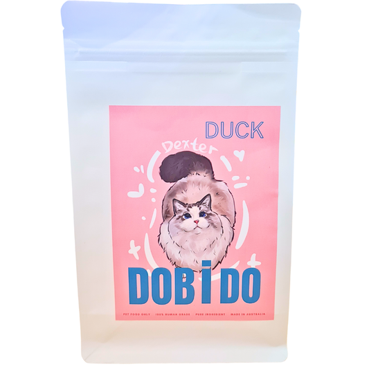 DOBIDO Freeze Dried Duck Biscuit Dog Cat Treats 4pcs