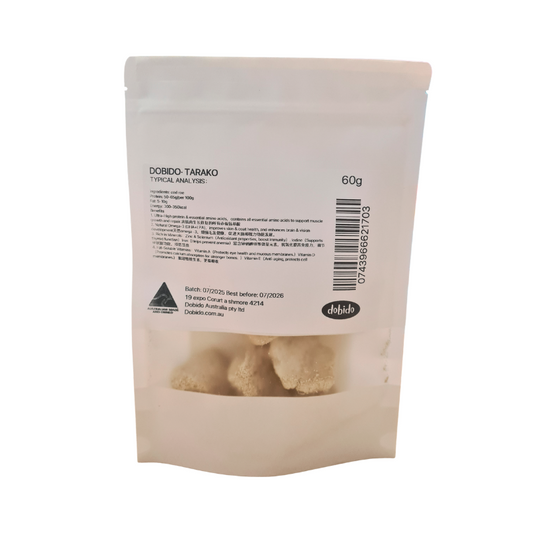 DOBIDO Freeze Dried Tarako (Cod Roe) Dog Cat Treats 60g