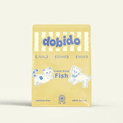 DOBIDO Freeze Dried A2 Cod Bites Dog Cat Treats 30g