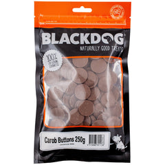 Blackdog Carob Buttons Dog Treats 250g