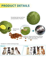 PETOPIA Ultra Tough Dog Toy Durable Durian Medium