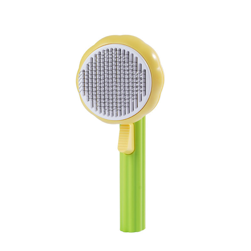 ZEZE Sunflowers Pet Brush