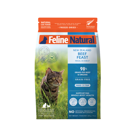 Feline Natural Beef Feast Freeze-Dried Cat Food