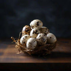 Freezy Paws Freeze Dried Dogs and Cats Treats Quail Eggs (A Pack of 12 eggs)