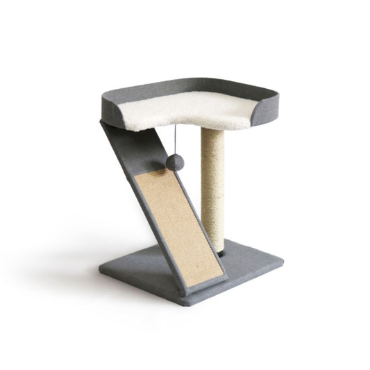 Furkidz Cat Scratch Post Click Fit with Scratch Ramp 40 x 47 x 58cm