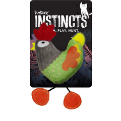 Furkidz Cat Toy Crowing Rooster 10cm
