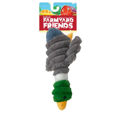 Furkidz Farmyard Friends Mallard Duck Dog Toy 40cm