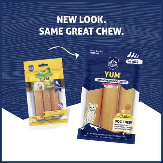 Himalayan Dog Chew Yum Chicken Dog Treat 3pk