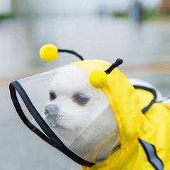 hipidog Bumblebee Pet Raincoat