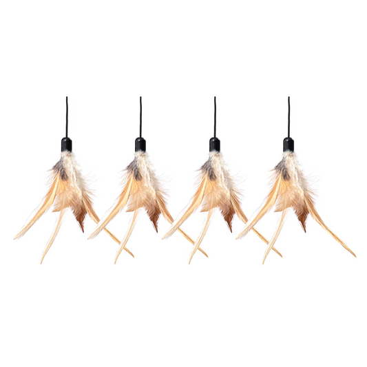 Honeypotcat Cat Tree Replacement Parts - Feather Toy 4pcs
