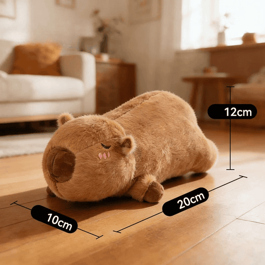 Hoopet Capybara Plush Squeaky Dog Toy