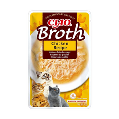 Inaba Churu Broth Cat Treat Chicken Recipe 40g