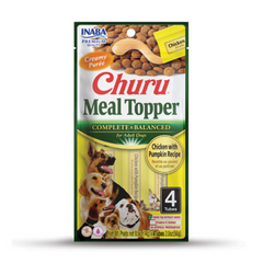 Inaba CHURU MEAL TOPPER 南瓜鸡肉食谱 (3件/包) 