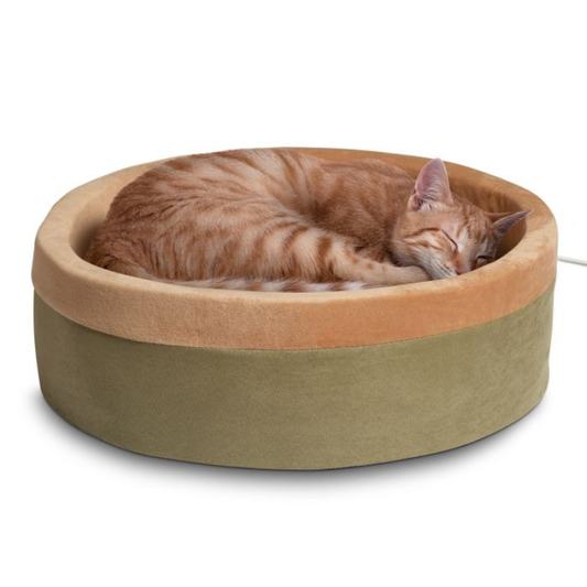 K&H Thermal Heated Pet Bed Sage Large 50 x 50cm 4w