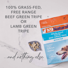 K9 Natural Beef Green Tripe Grain Free Freeze Dried Booster 75g