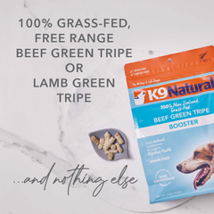 K9 Natural Lamb Green Tripe Grain Free Freeze Dried Booster