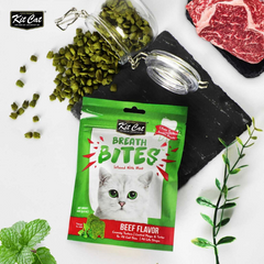 Kit Cat Breath Bite Cat Treats Beef 60g