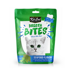 Kit Cat Breath Bite Cat Treats Seafood 60g