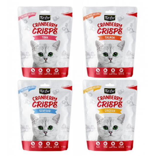 Kit Cat Cranberry Crisps Cat Treats 60g