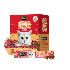 Kit Cat Cranberry Crisps Salmon Cat Treats 20g