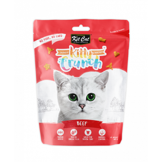 Kit Cat Kitty Crunch Beef Flavor 60g
