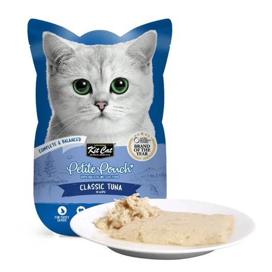 Kit Cat Petite Pouch Cat Wet Food Classic Tuna Recipe 70g