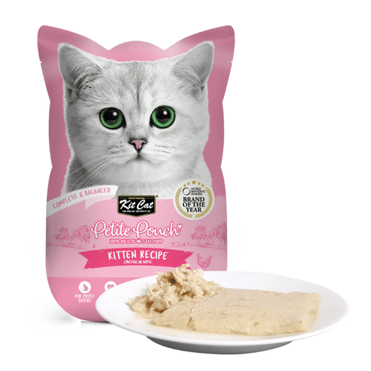 Kit Cat Petite Pouch Kitten Wet Food Chicken Recipe 70g