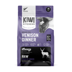 KIWI KITCHENS RAW Freeze Dried Venison Dinner Cat Food