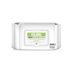 KOJIMA Ag+ Pet Wipes 80pc Pack Green Tea