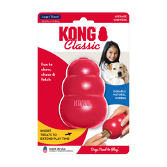 KONG Classic Red Dog Toy