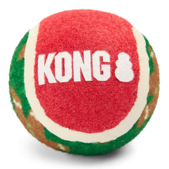 KONG  Holiday Squeakair Balls Medium Dog Toy 6 Pack