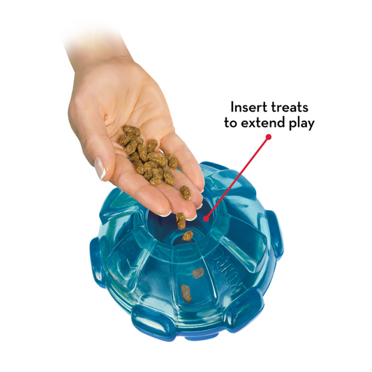 KONG Rewards Ball Treat Dispensing Toy For Dogs Small