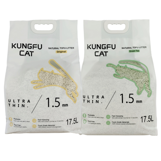 KUNGFU CAT Tofu Cat Litter 17.5L/6.5KG